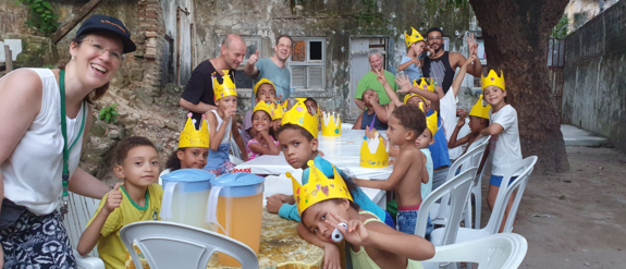 children at the prevention program in Recife